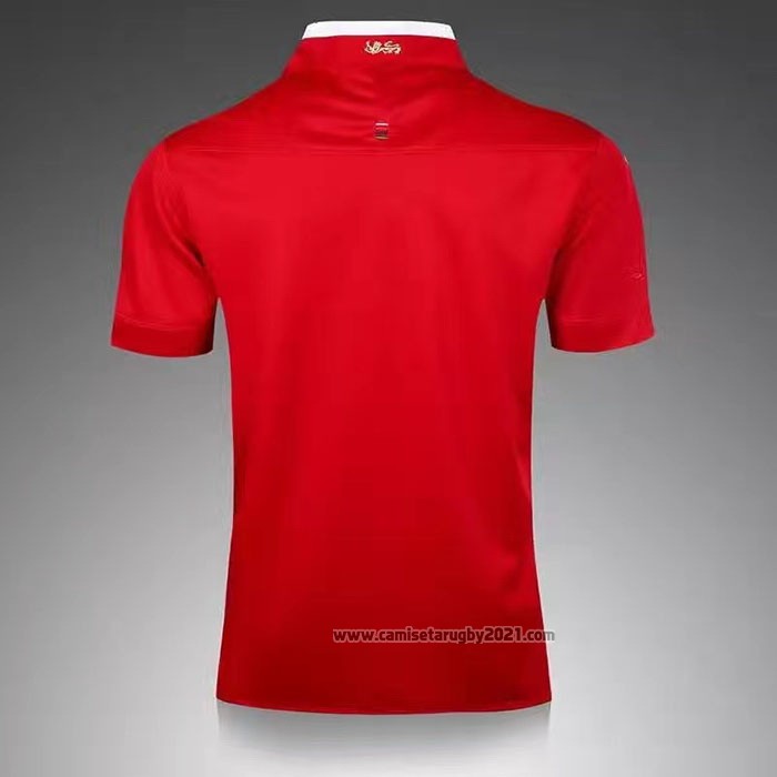 Camiseta British & Irish Lions Rugby 2017 Entrenamiento Rojo
